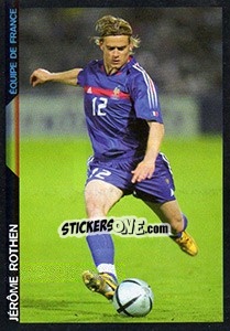 Cromo Jérôme Rothen - SuperFoot 2005-2006 - Panini