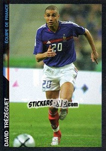Sticker David Trézéguet - SuperFoot 2005-2006 - Panini