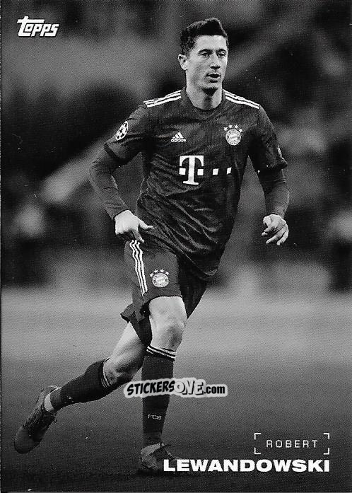 Sticker Robert Lewandowski - On-Demand UEFA Champions League Black and White 2019
 n. 9 - Topps