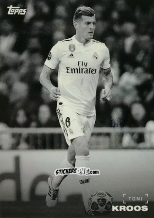 Sticker Toni Kroos - On-Demand UEFA Champions League Black and White 2019
 n. 16 - Topps