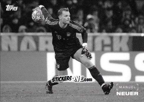 Sticker Manuel Neuer - On-Demand UEFA Champions League Black and White 2019
 n. 28 - Topps