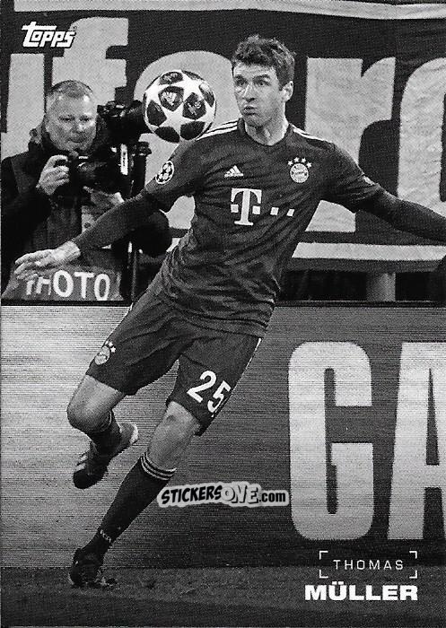 Sticker Thomas Muller - On-Demand UEFA Champions League Black and White 2019
 n. 30 - Topps