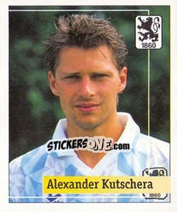 Cromo Alexander Kutschera - German Football Bundesliga 1994-1995. Final phase - Panini