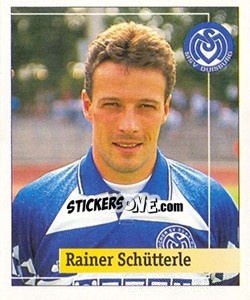 Sticker Rainer Schüttler - German Football Bundesliga 1994-1995. Final phase n. 213 - Panini