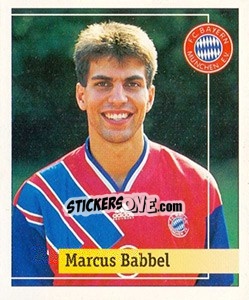 Sticker Marcus Babbel - German Football Bundesliga 1994-1995. Final phase n. 5 - Panini