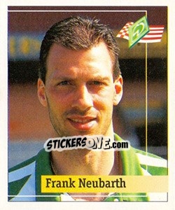 Sticker Frank Neubarth - German Football Bundesliga 1994-1995. Final phase n. 33 - Panini
