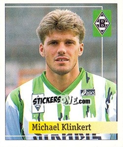 Figurina Michael Klinkert - German Football Bundesliga 1994-1995. Final phase - Panini