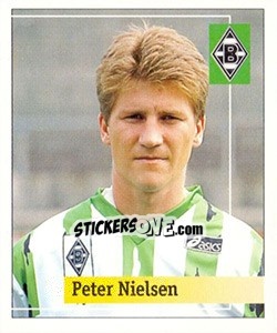 Sticker Peter Nielsen - German Football Bundesliga 1994-1995. Final phase - Panini