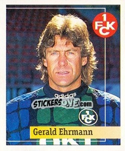 Cromo Gerald Ehrmann