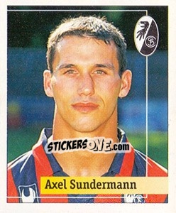 Sticker Axel Sundermann - German Football Bundesliga 1994-1995. Final phase - Panini