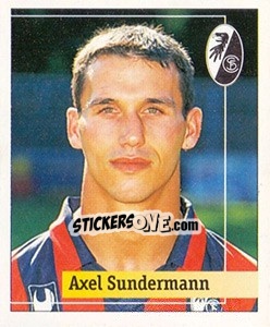 Sticker Axel Sundermann - German Football Bundesliga 1994-1995. Final phase n. 65 - Panini