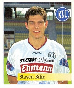 Sticker Slaven Bilic - German Football Bundesliga 1994-1995. Final phase n. 75 - Panini
