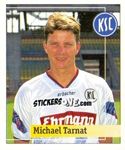 Sticker Michael Tarnat - German Football Bundesliga 1994-1995. Final phase - Panini