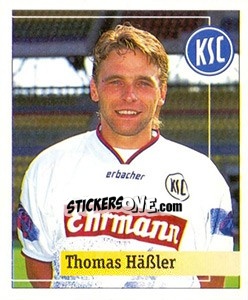 Sticker Thomas Häßler - German Football Bundesliga 1994-1995. Final phase n. 82 - Panini