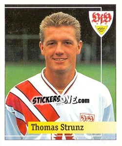 Figurina Thomas Strunz - German Football Bundesliga 1994-1995. Final phase - Panini