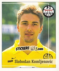 Sticker Slobodan Komljenovic - German Football Bundesliga 1994-1995. Final phase n. 112 - Panini