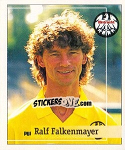 Cromo Ralf Falkenmayer - German Football Bundesliga 1994-1995. Final phase - Panini