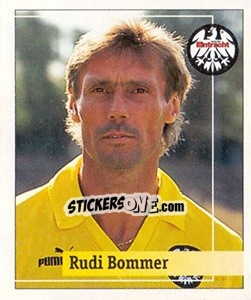 Cromo Rudi Bommer - German Football Bundesliga 1994-1995. Final phase - Panini