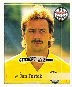 Cromo Jan Furtok - German Football Bundesliga 1994-1995. Final phase - Panini