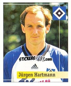 Cromo Jürgen Hartmann - German Football Bundesliga 1994-1995. Final phase n. 128 - Panini