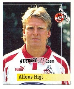 Figurina Alfons Higl - German Football Bundesliga 1994-1995. Final phase - Panini