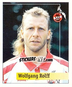 Cromo Wolfgang Rolff - German Football Bundesliga 1994-1995. Final phase - Panini