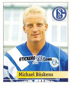 Cromo Michael Büskens - German Football Bundesliga 1994-1995. Final phase - Panini