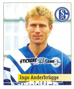 Sticker Ingo Anderbrügge - German Football Bundesliga 1994-1995. Final phase - Panini