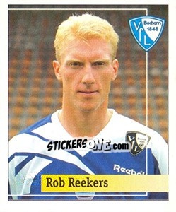 Sticker Rob Reekers - German Football Bundesliga 1994-1995. Final phase - Panini