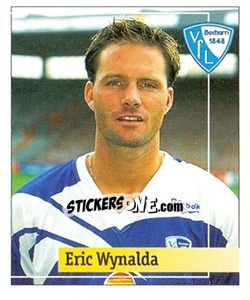 Cromo Eric Wynalda - German Football Bundesliga 1994-1995. Final phase - Panini