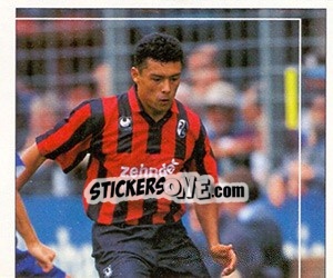 Sticker Rodolfo Cardoso - German Football Bundesliga 1994-1995. Final phase - Panini