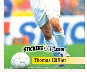 Sticker Thomas Häßler - German Football Bundesliga 1994-1995. Final phase n. 232 - Panini
