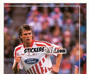 Sticker Toni Polster - German Football Bundesliga 1994-1995. Final phase n. 237 - Panini