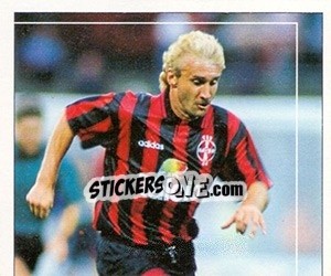 Sticker Rudi Völler - German Football Bundesliga 1994-1995. Final phase n. 239 - Panini