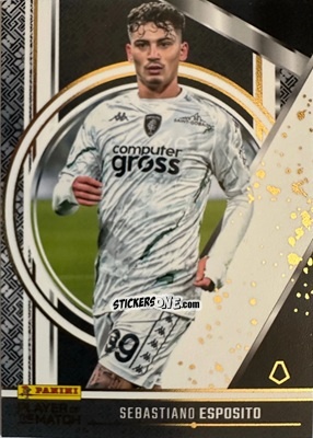 Cromo Sebastiano Esposito - Serie A Player of The Match 2024-2025
 n. 23 - Panini
