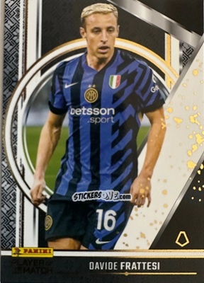 Sticker Davide Frattesi - Serie A Player of The Match 2024-2025
 n. 44 - Panini