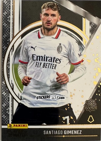 Sticker Santiago Gimenez - Serie A Player of The Match 2024-2025
 n. 68 - Panini