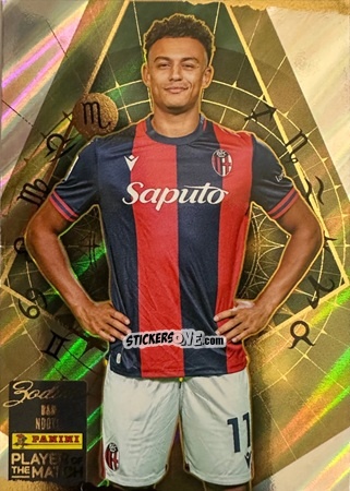 Sticker Dan Ndoye - Serie A Player of The Match 2024-2025
 n. 105 - Panini