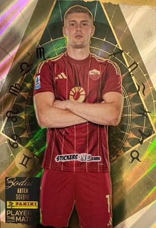 Sticker Artem Dovbyk - Serie A Player of The Match 2024-2025
 n. 134 - Panini