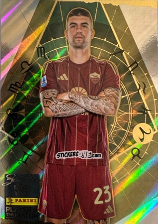 Sticker Gianluca Mancini - Serie A Player of The Match 2024-2025
 n. 135 - Panini