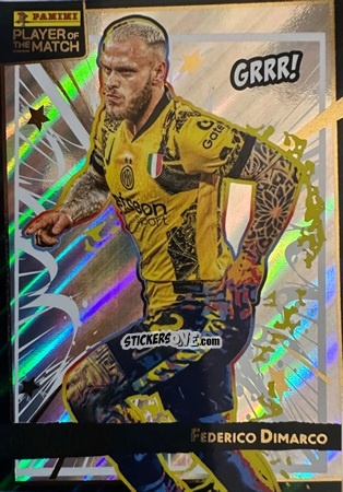 Sticker Federico Dimarco - Serie A Player of The Match 2024-2025
 n. 144 - Panini