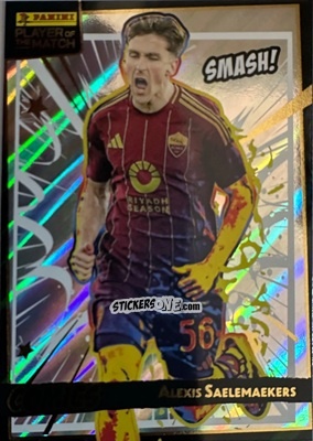 Sticker Alexis Saelemaekers - Serie A Player of The Match 2024-2025
 n. 156 - Panini