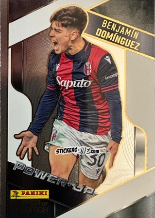 Sticker Benjamín Domínguez - Serie A Player of The Match 2024-2025
 n. 162 - Panini