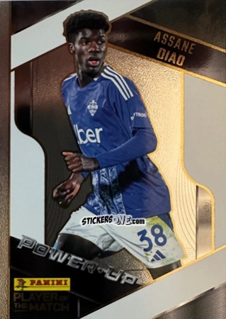 Figurina Assane Diao - Serie A Player of The Match 2024-2025
 n. 163 - Panini