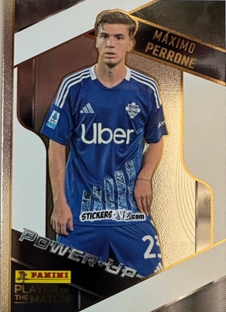Sticker Máximo Perrone - Serie A Player of The Match 2024-2025
 n. 164 - Panini