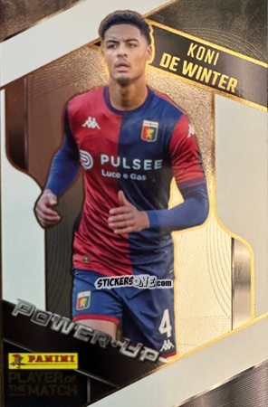 Figurina Koni De Winter - Serie A Player of The Match 2024-2025
 n. 167 - Panini