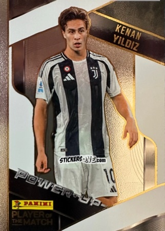 Sticker Kenan Yildiz - Serie A Player of The Match 2024-2025
 n. 171 - Panini