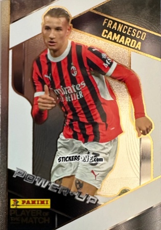 Sticker Francesco Camarda - Serie A Player of The Match 2024-2025
 n. 173 - Panini