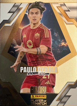 Sticker Paulo Dybala - Serie A Player of The Match 2024-2025
 n. 190 - Panini