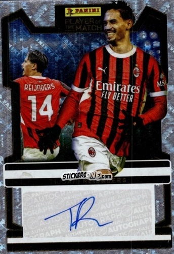 Sticker Tijjani Reijnders - Serie A Player of The Match 2024-2025
 n. AUT-TR - Panini